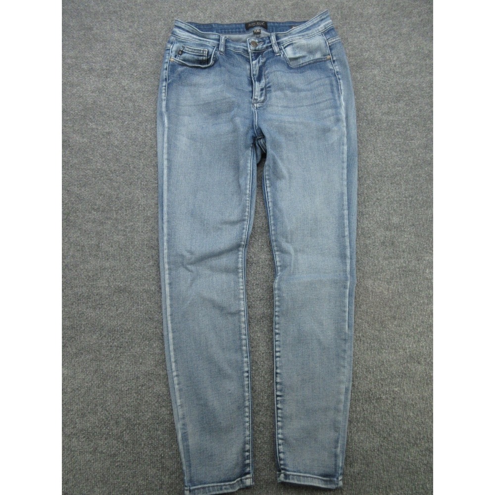 Judy Blue Women Jeans Skinny Fit Blue Light Wash Stretch 11/30